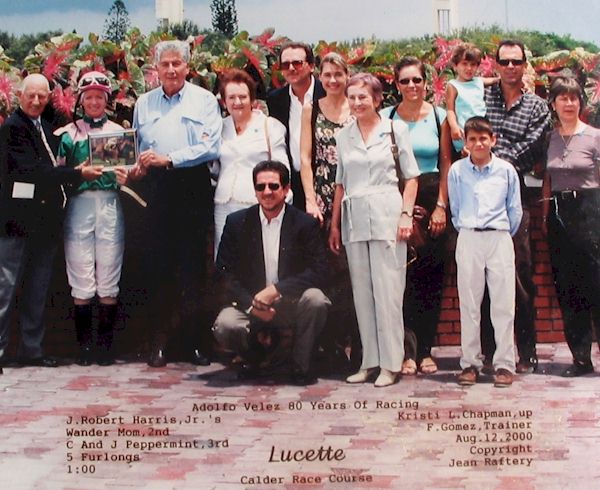 Asistentes al Hipodromo Calder