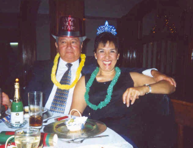Monica and Poncho celebrate 2002