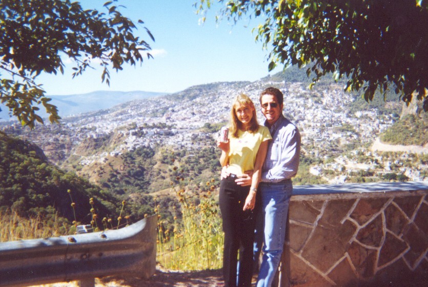 Scenery arriving at Taxco